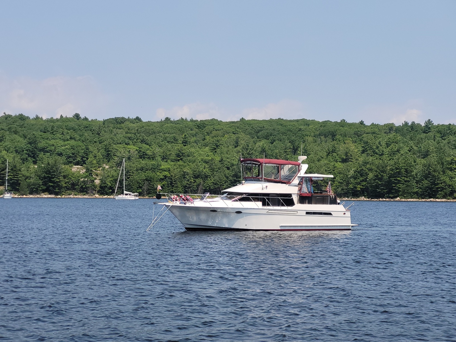 42' Ocean Alexander port profle