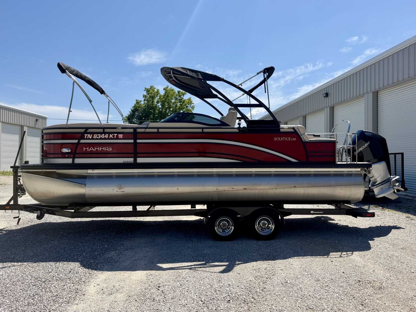 2019 Harris Solstice DC 230 SLDH Tritoon