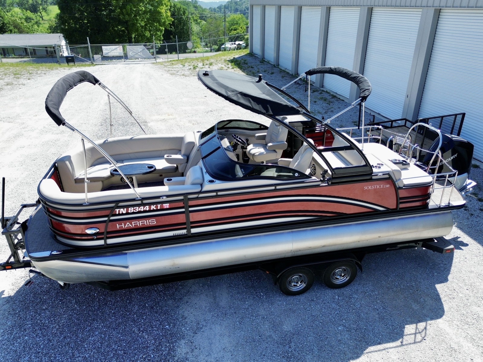 2019 Harris Solstice DC 230 SLDH Tritoon