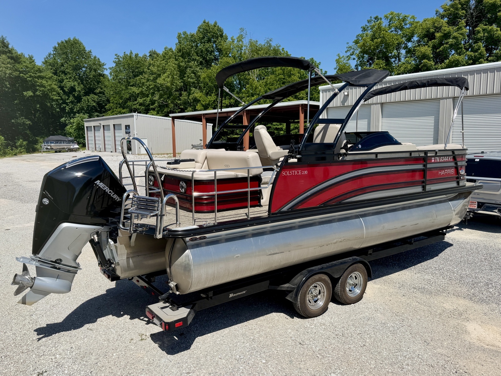2019 Harris Solstice DC 230 SLDH Tritoon