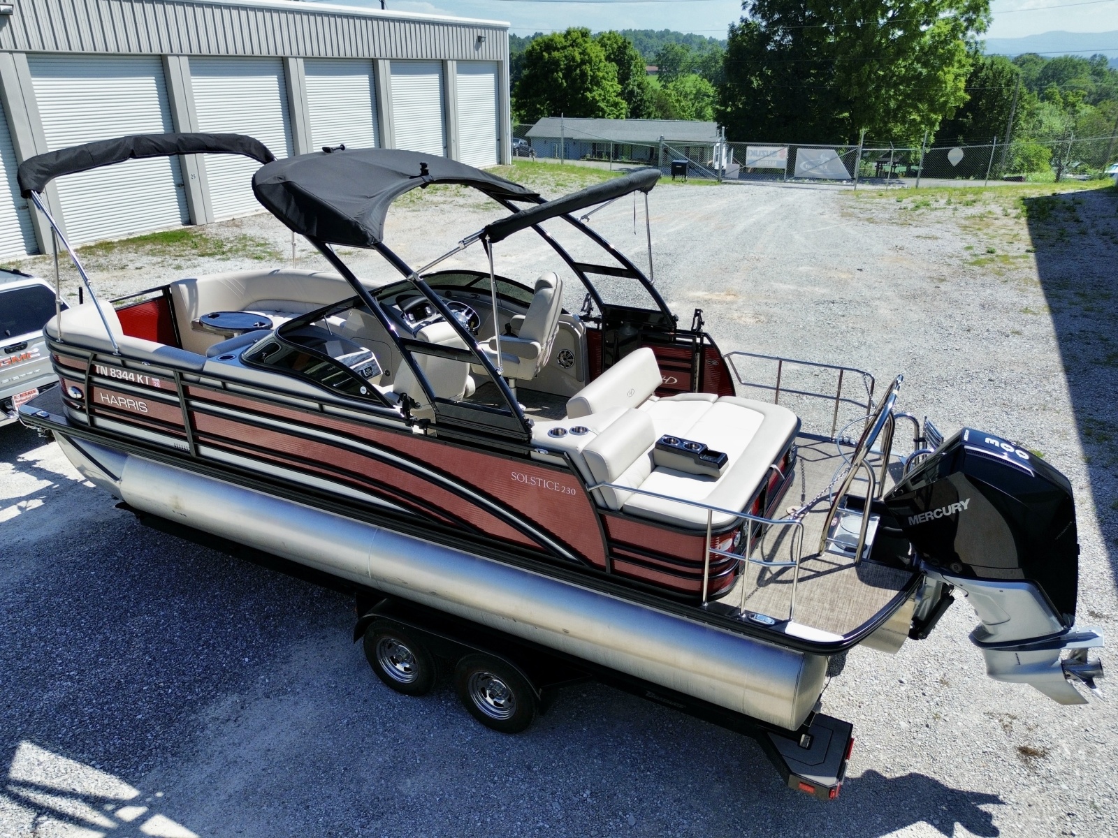 2019 Harris Solstice DC 230 SLDH Tritoon