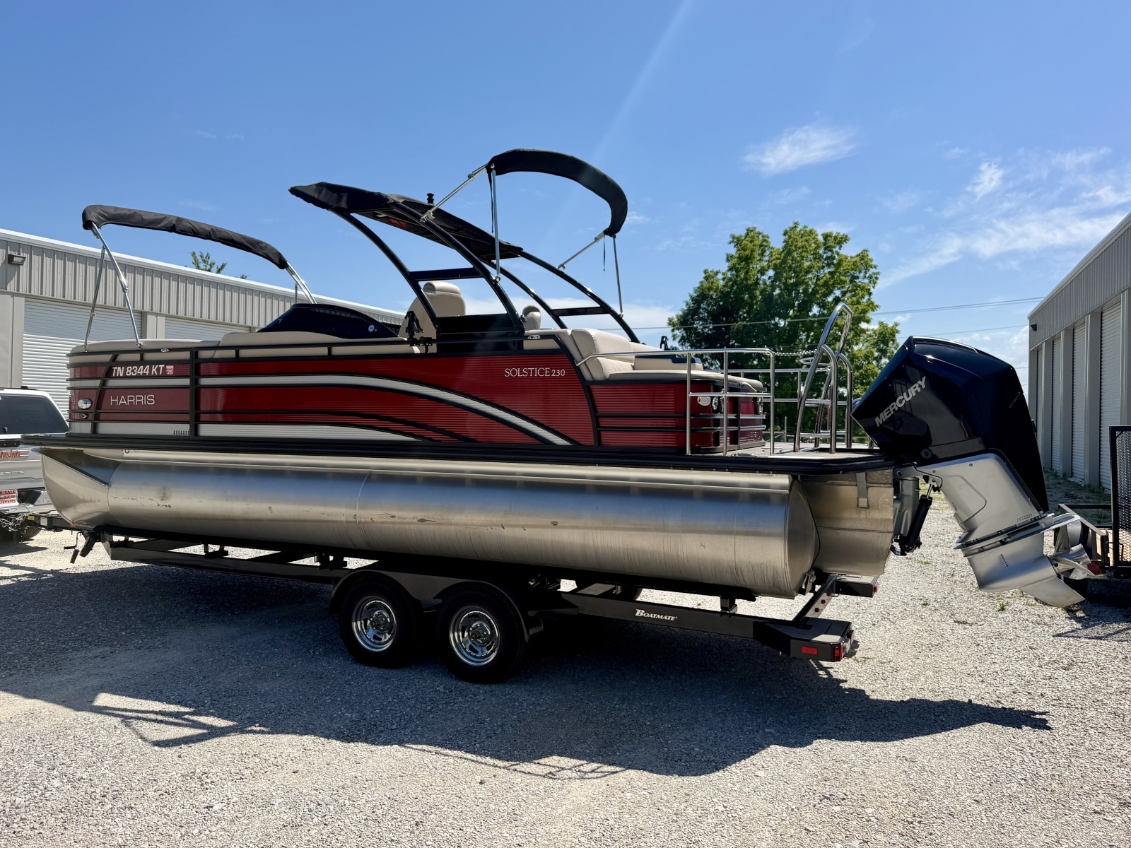2019 Harris Solstice DC 230 SLDH Tritoon