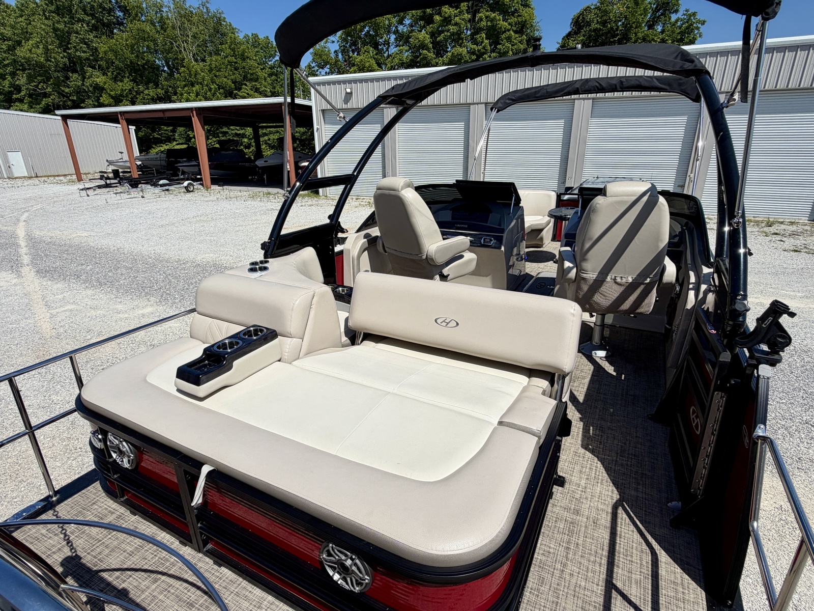 2019 Harris Solstice DC 230 SLDH Tritoon