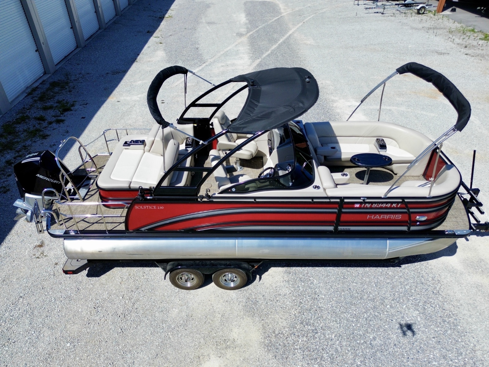 2019 Harris Solstice DC 230 SLDH Tritoon
