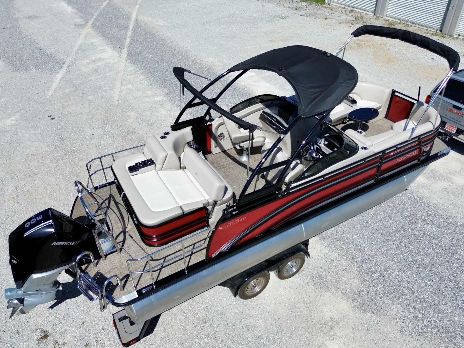2019 Harris Solstice DC 230 SLDH Tritoon