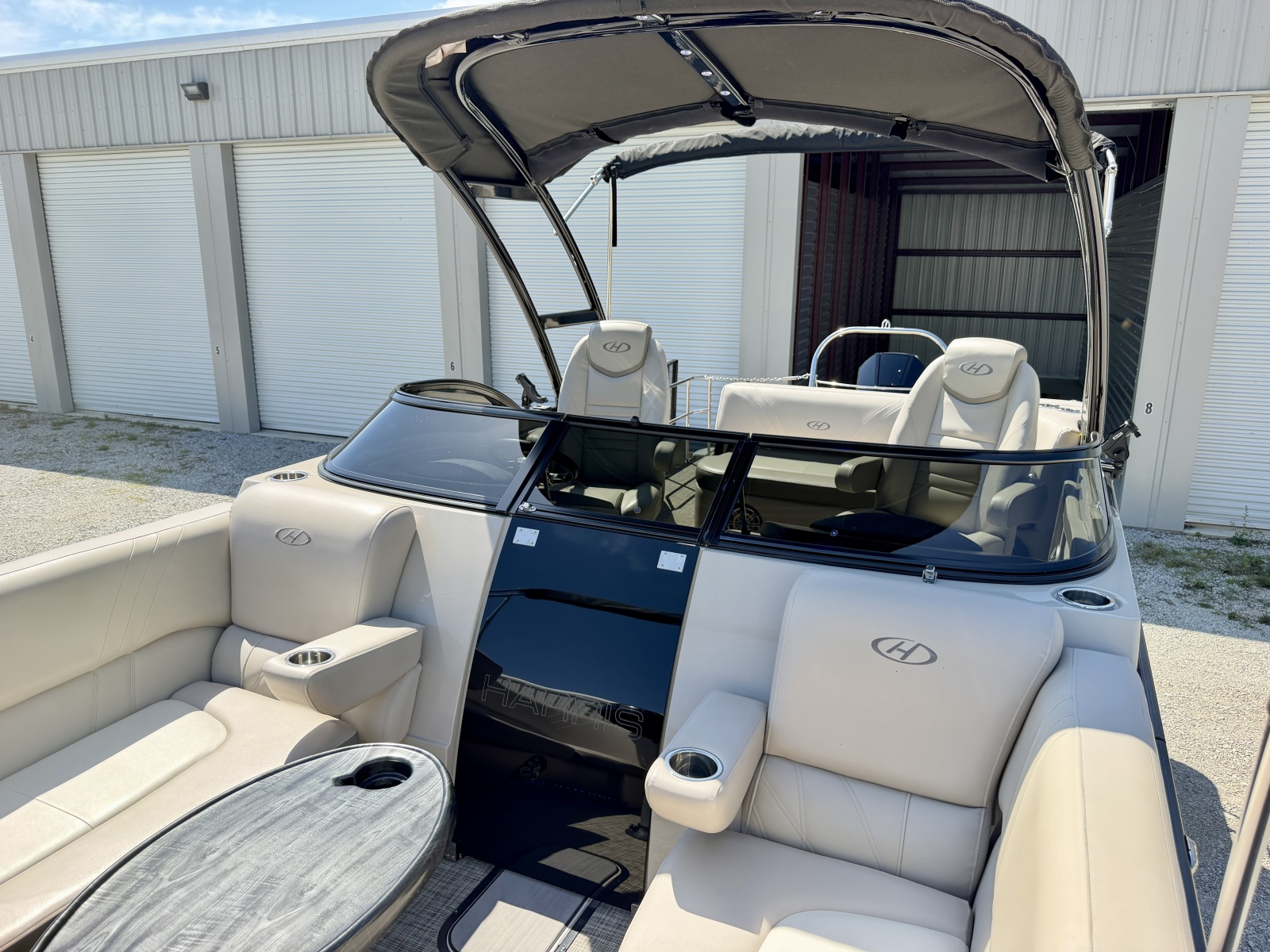 2019 Harris Solstice DC 230 SLDH Tritoon