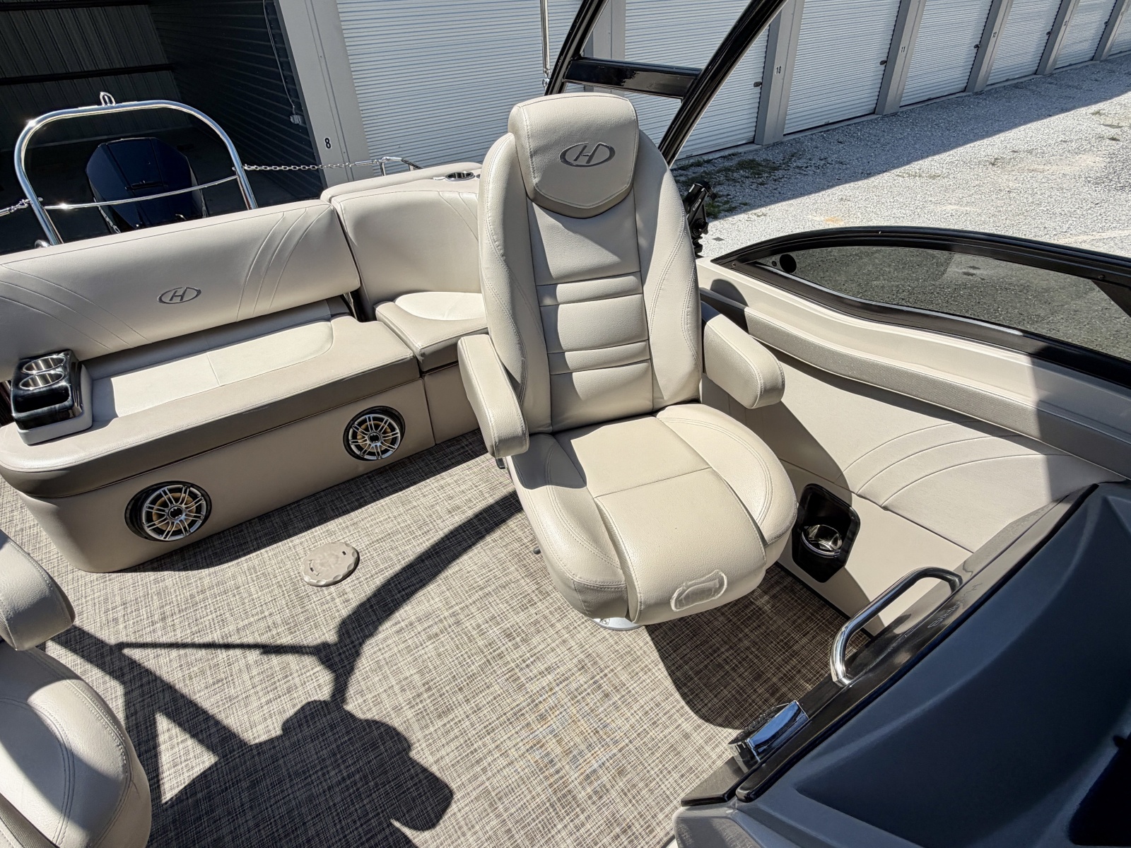 2019 Harris Solstice DC 230 SLDH Tritoon