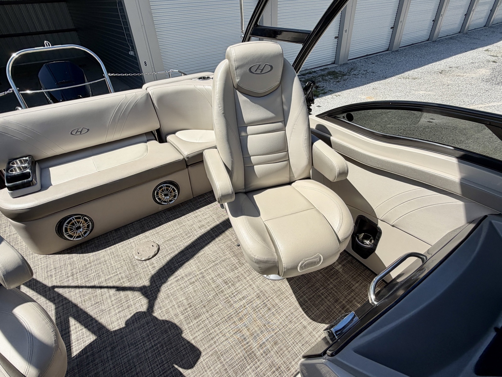 2019 Harris Solstice DC 230 SLDH Tritoon