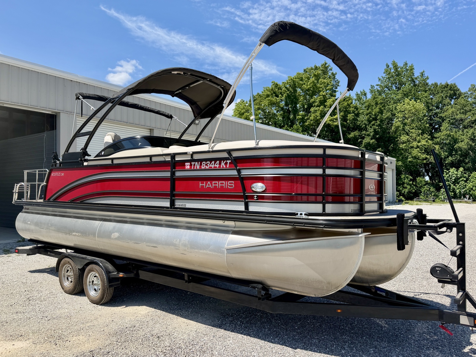 2019 Harris Solstice DC 230 SLDH Tritoon