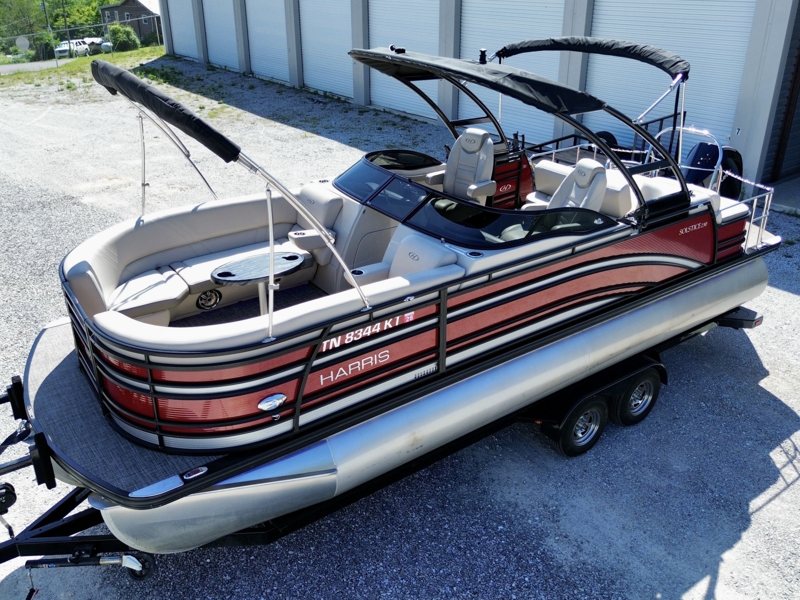 2019 Harris Solstice DC 230 SLDH Tritoon