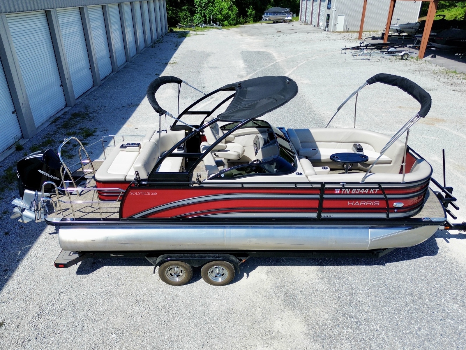 2019 Harris Solstice DC 230 SLDH Tritoon