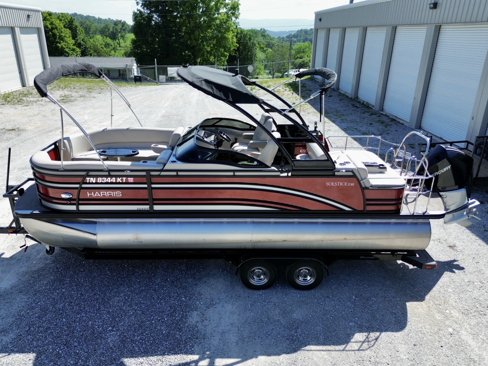 2019 Harris Solstice DC 230 SLDH Tritoon