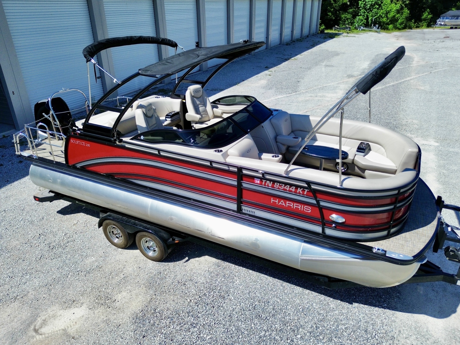 2019 Harris Solstice DC 230 SLDH Tritoon