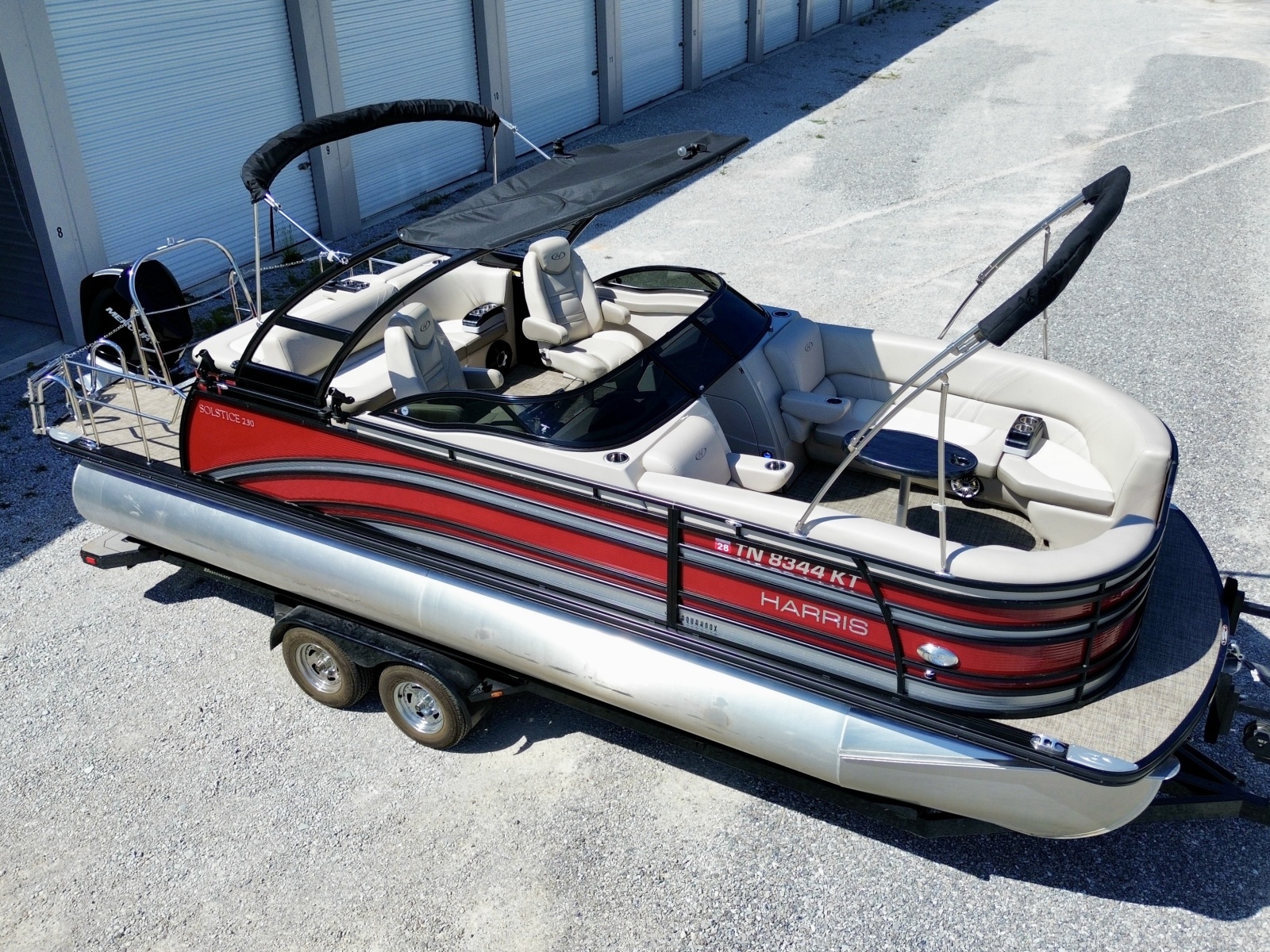 2019 Harris Solstice DC 230 SLDH Tritoon