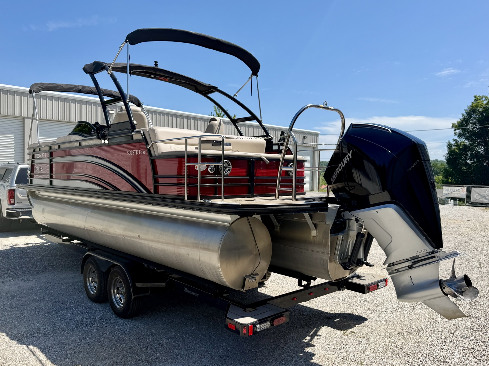 2019 Harris Solstice DC 230 SLDH Tritoon