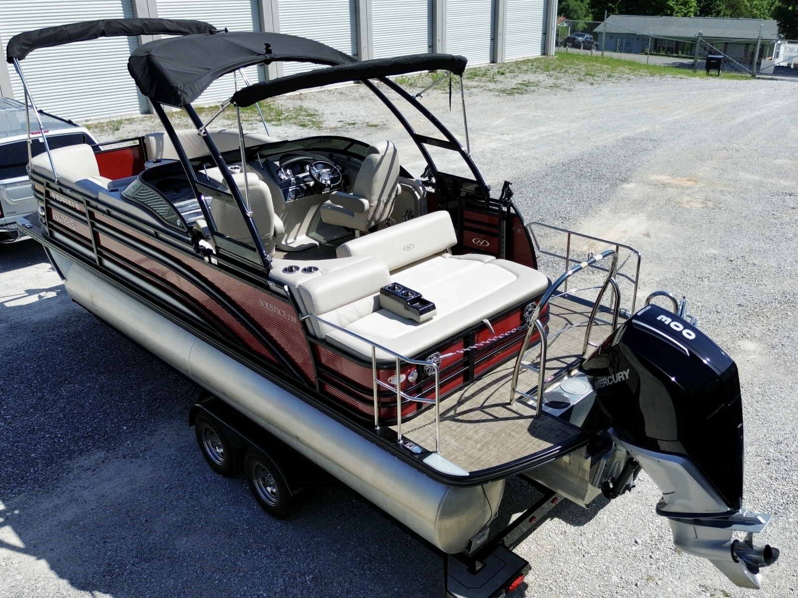 2019 Harris Solstice DC 230 SLDH Tritoon