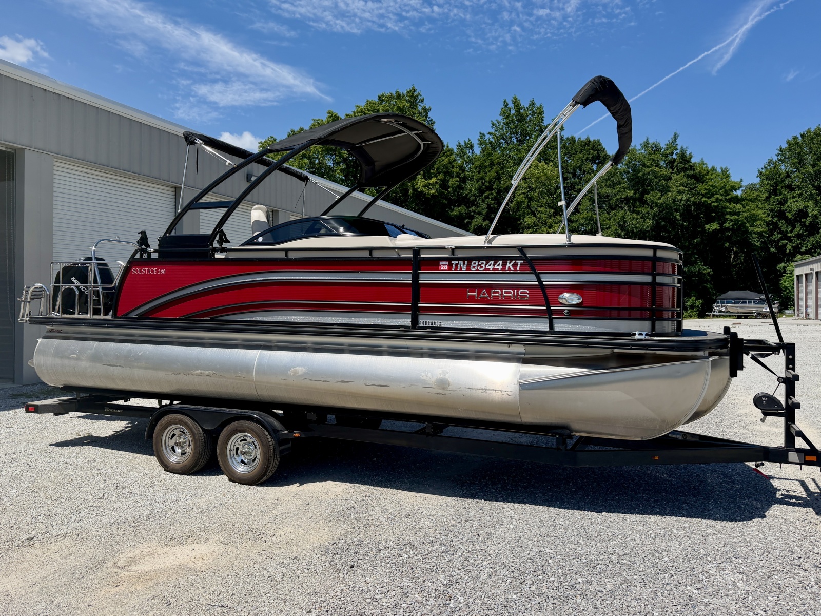 2019 Harris Solstice DC 230 SLDH Tritoon