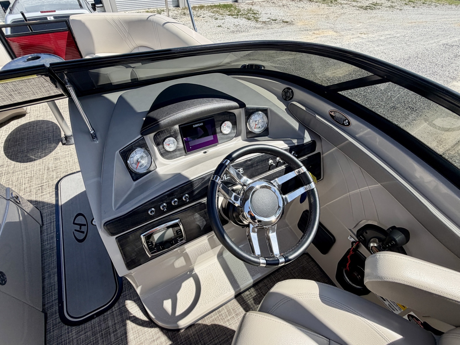 2019 Harris Solstice DC 230 SLDH Tritoon