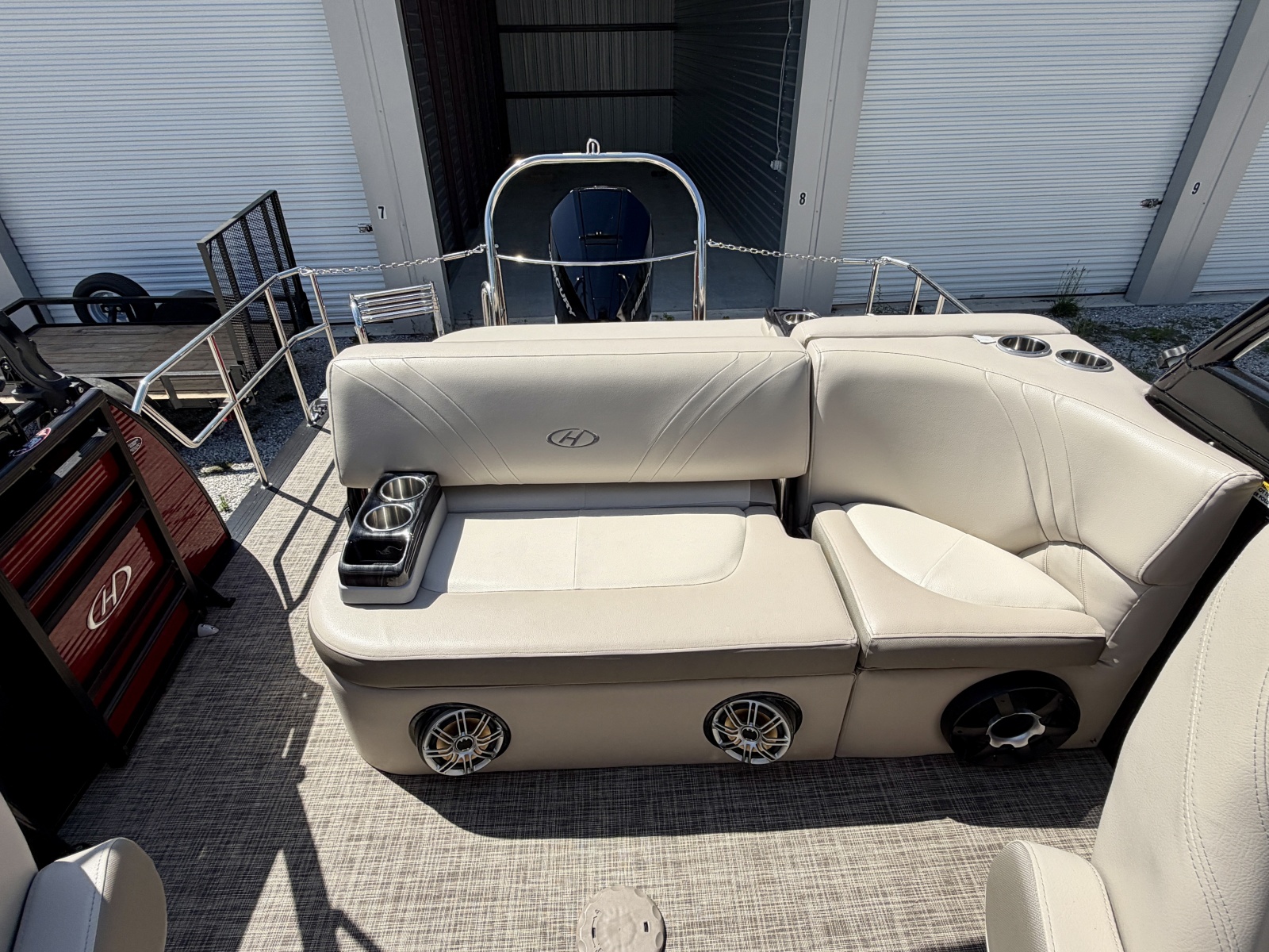 2019 Harris Solstice DC 230 SLDH Tritoon