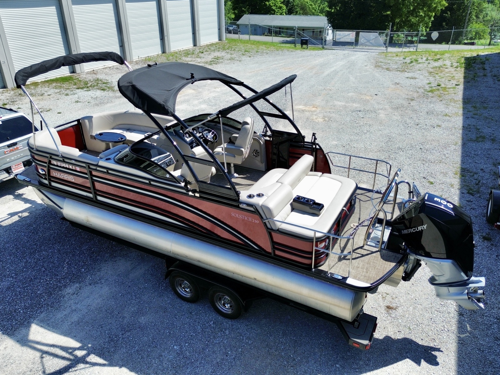 2019 Harris Solstice DC 230 SLDH Tritoon