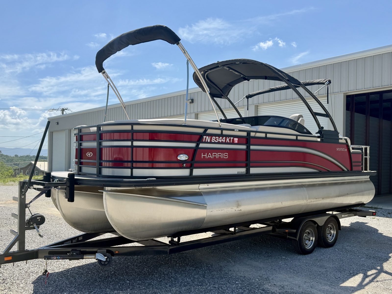 2019 Harris Solstice DC 230 SLDH Tritoon