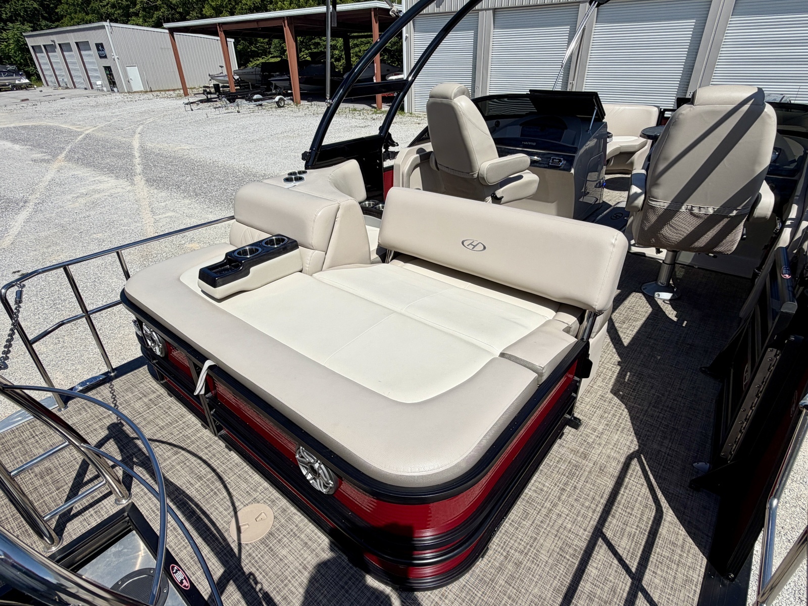 2019 Harris Solstice DC 230 SLDH Tritoon