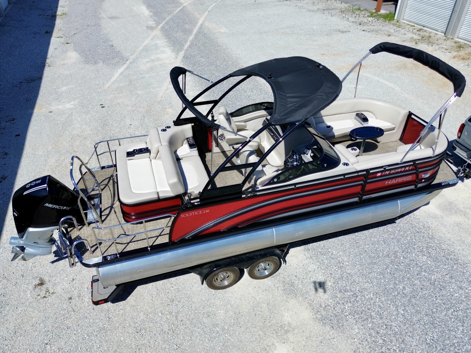 2019 Harris Solstice DC 230 SLDH Tritoon