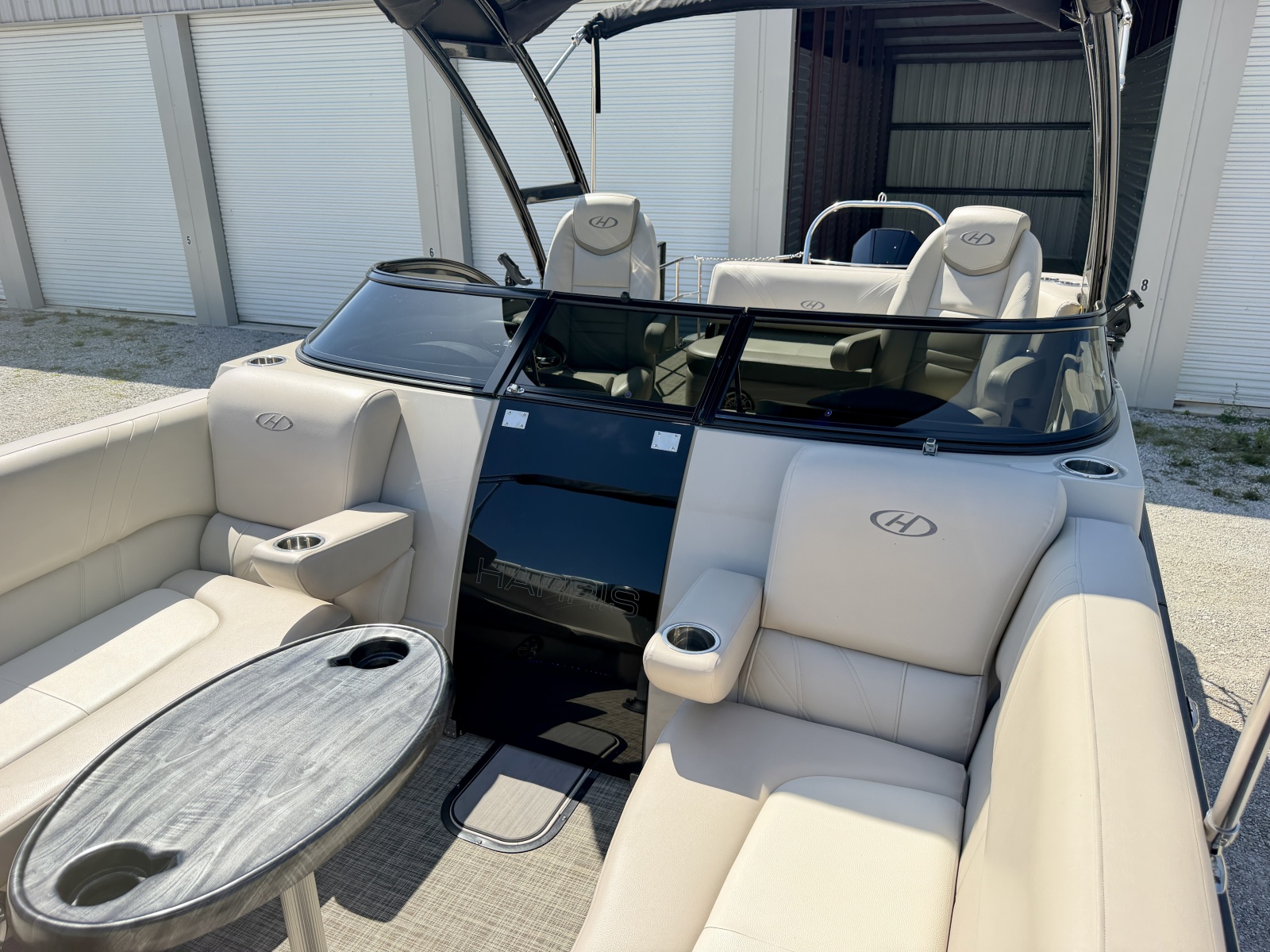 2019 Harris Solstice DC 230 SLDH Tritoon