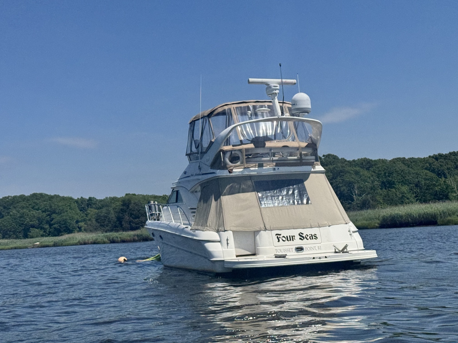 2001 Sea Ray 400 Sedan Bridge