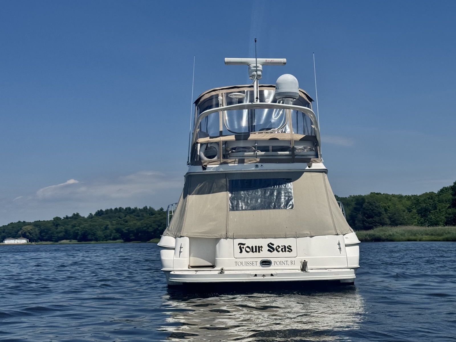 2001 Sea Ray 400 Sedan Bridge