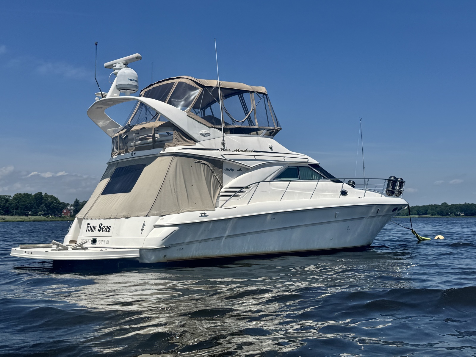 2001 Sea Ray 400 Sedan Bridge