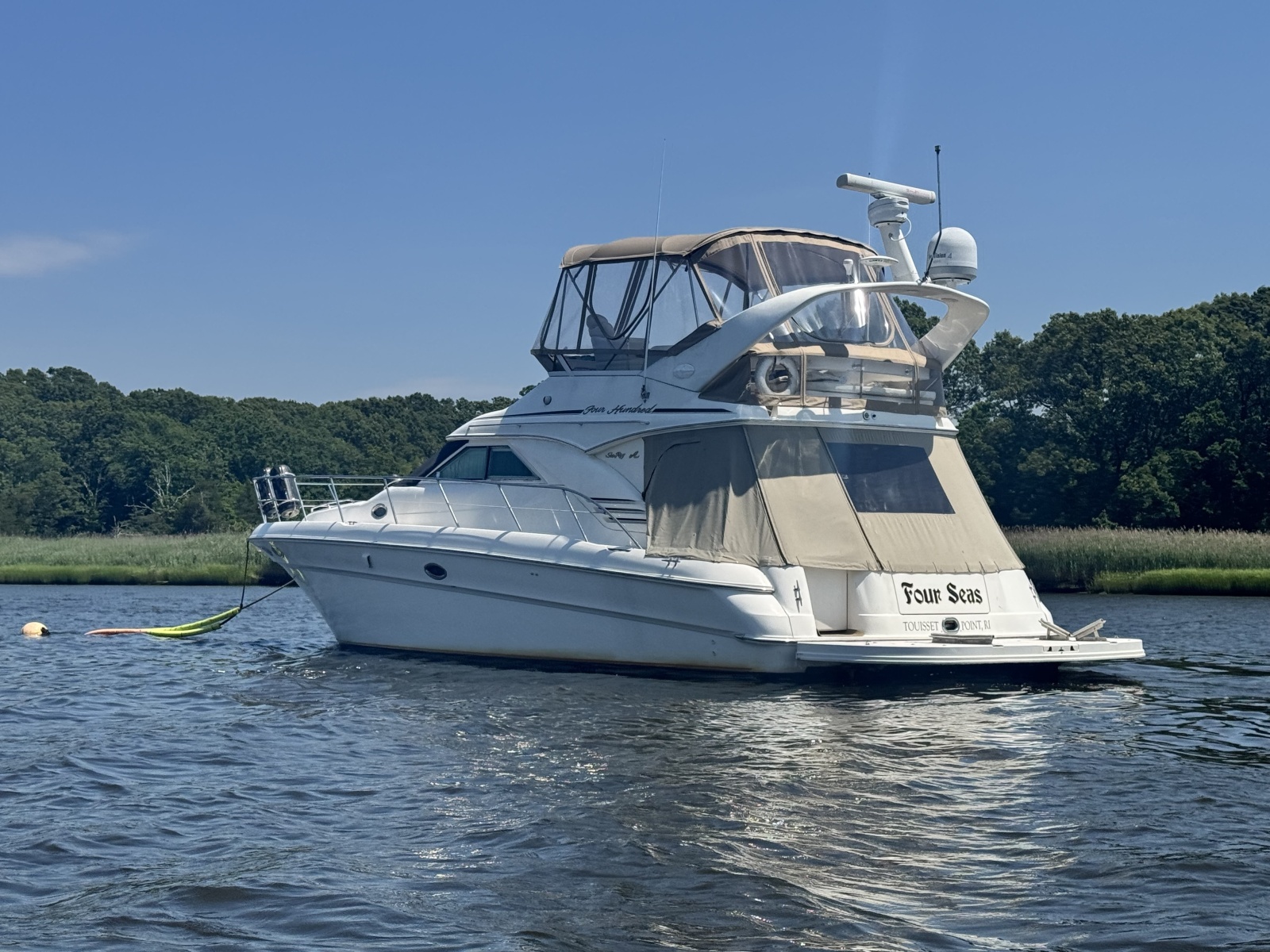2001 Sea Ray 400 Sedan Bridge