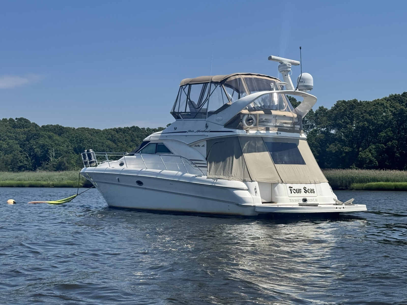 2001 Sea Ray 400 Sedan Bridge