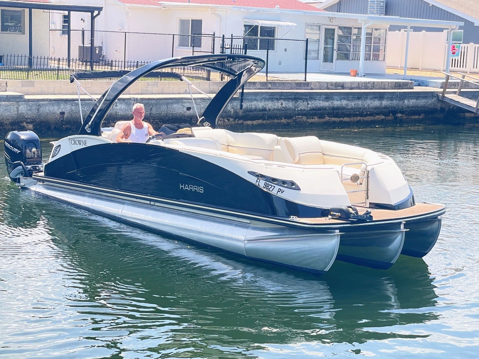 2015 Harris FloteBote Crown DL 250