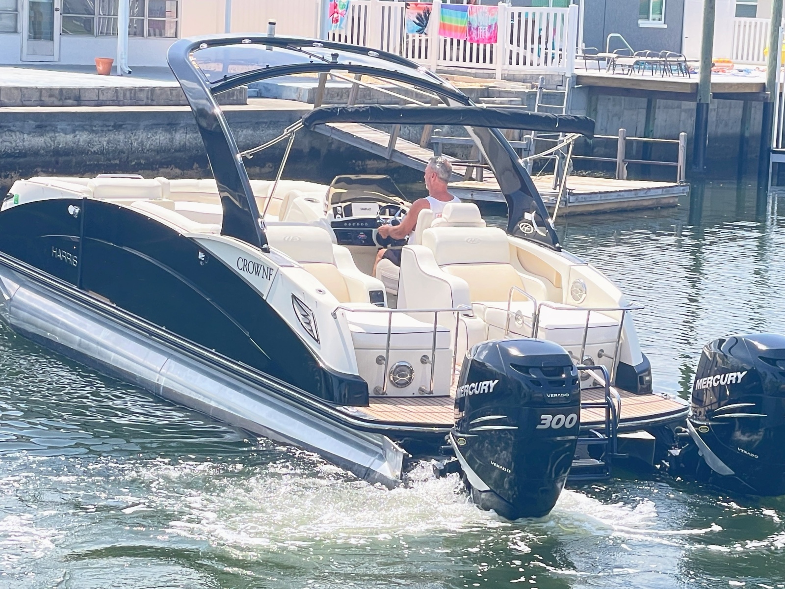 2015 Harris FloteBote Crown DL 250