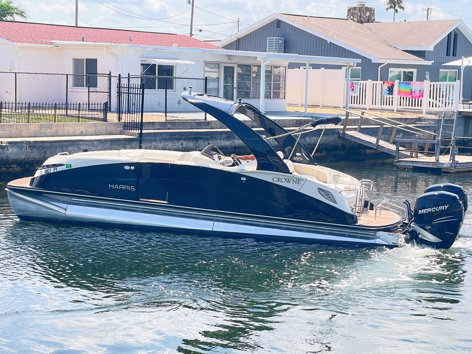 2015 Harris FloteBote Crown DL 250