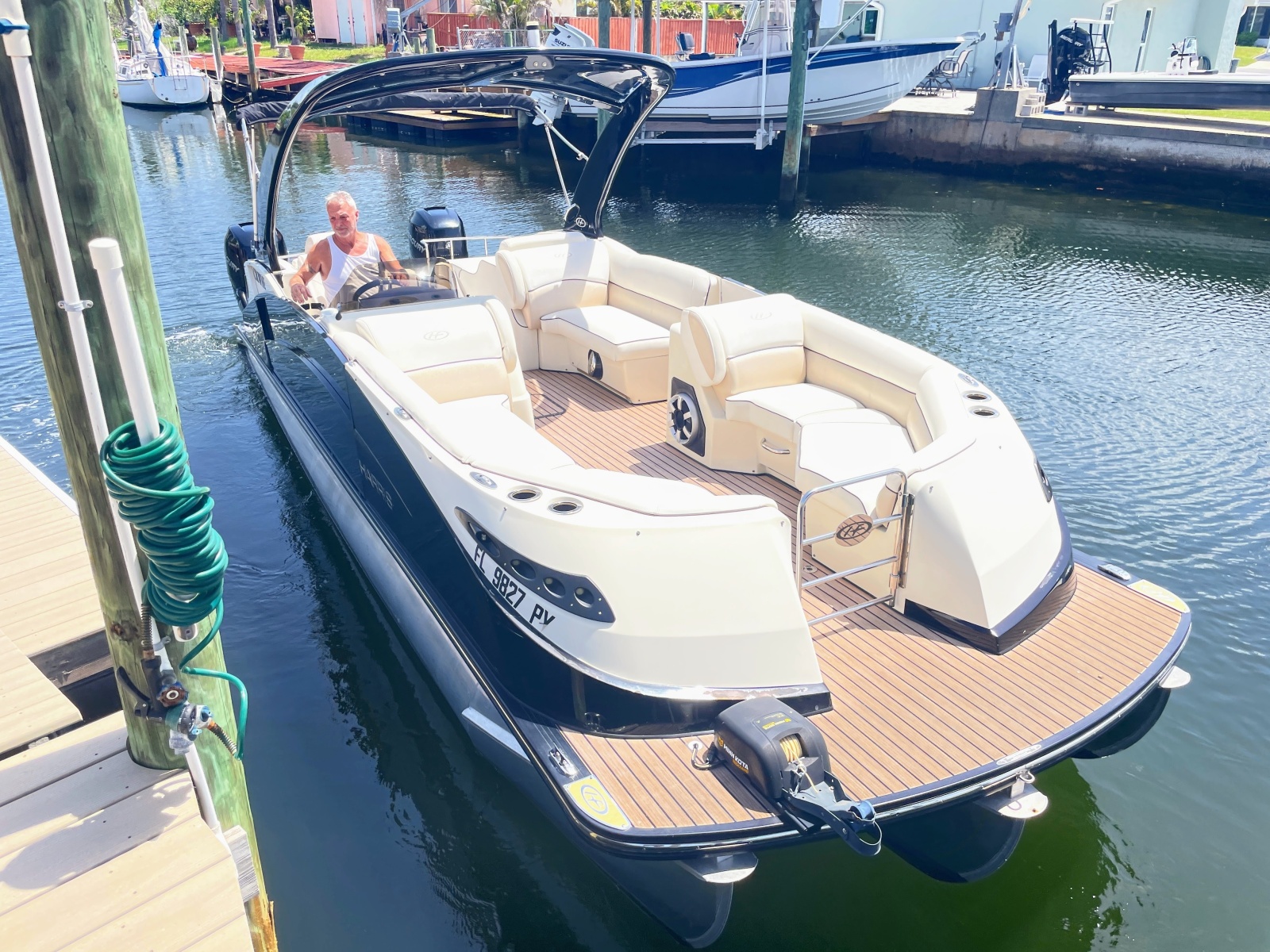 2015 Harris FloteBote Crown DL 250