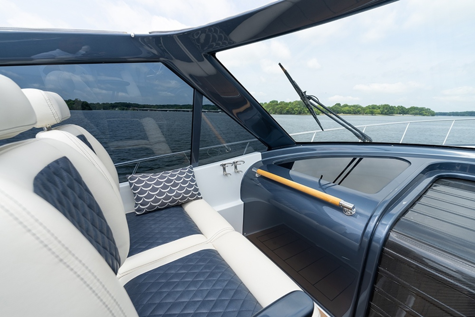 Companion seats at the helm