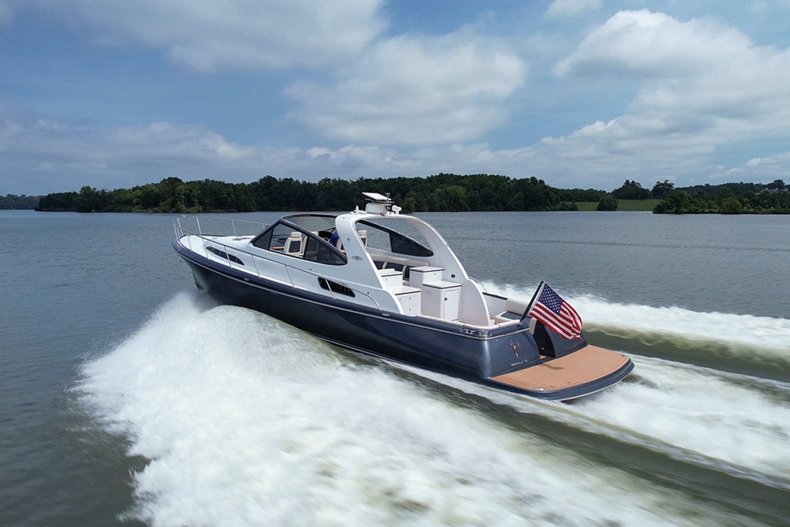 2019 Palm Beach Motor Yachts GT50 underway
