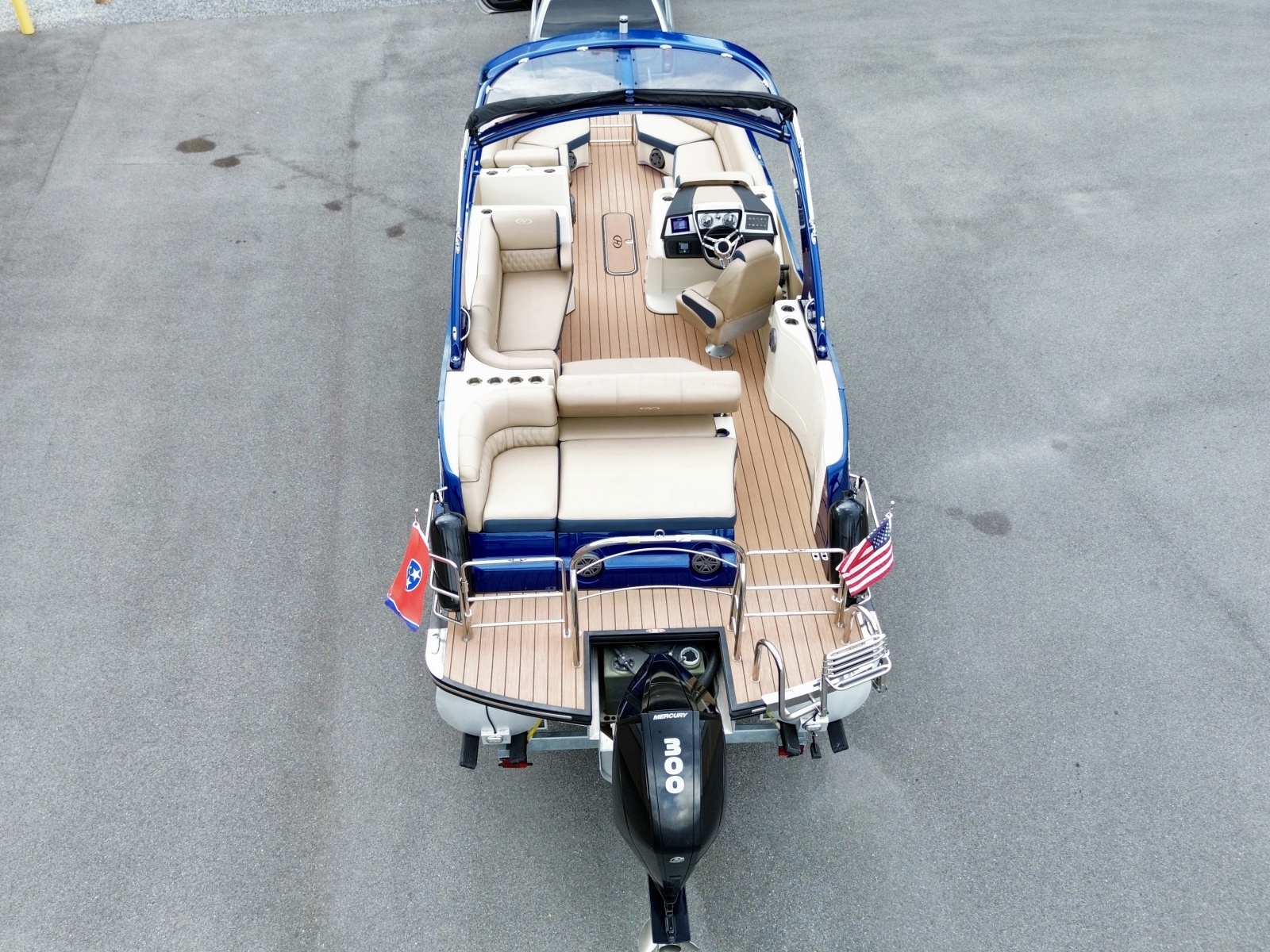 2019 Harris Crowne 250 SL Tritoon
