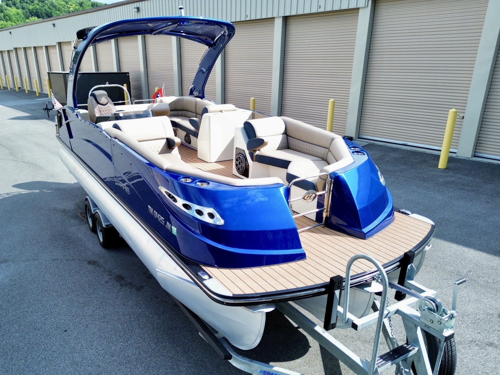 2019 Harris Crowne 250 SL Tritoon
