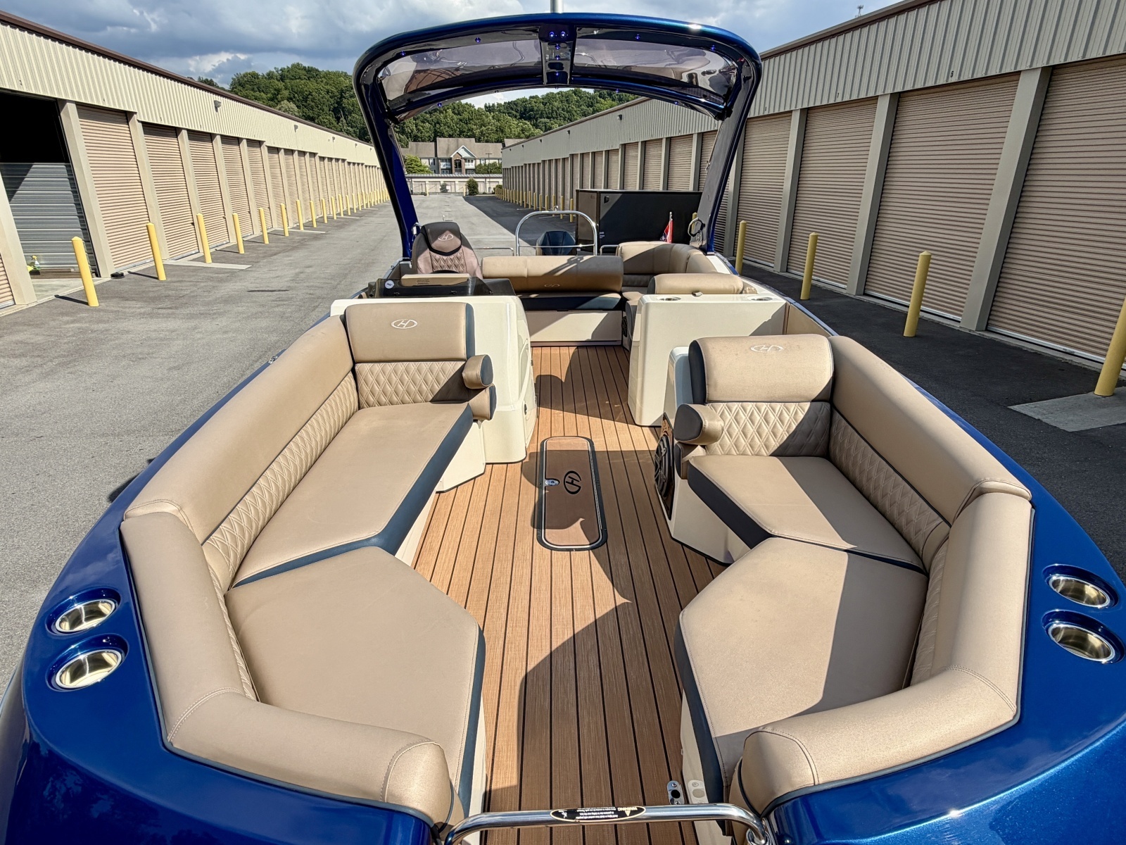 2019 Harris Crowne 250 SL Tritoon