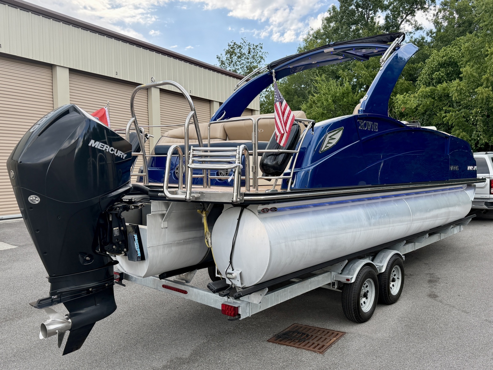 2019 Harris Crowne 250 SL Tritoon