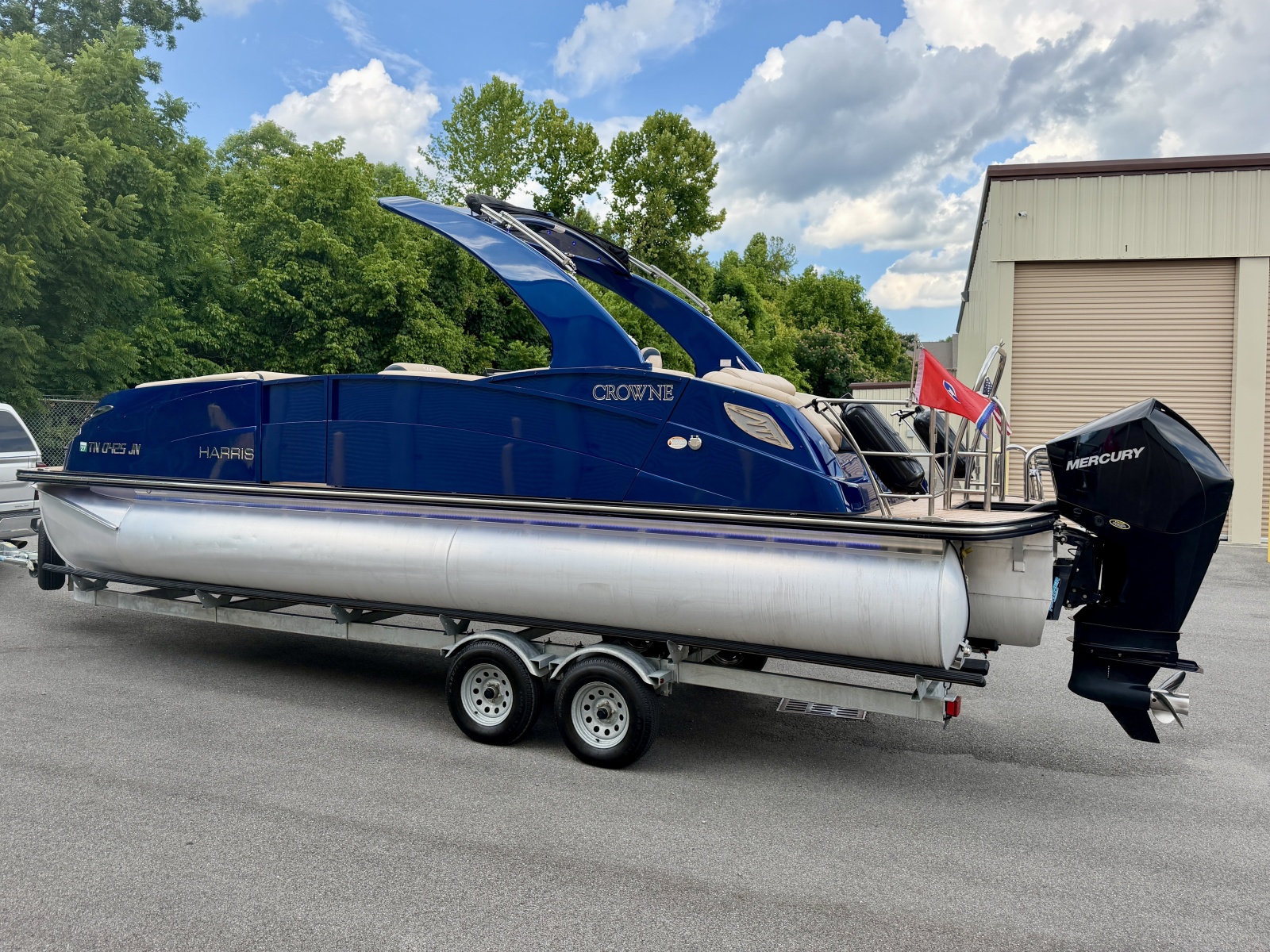 2019 Harris Crowne 250 SL Tritoon