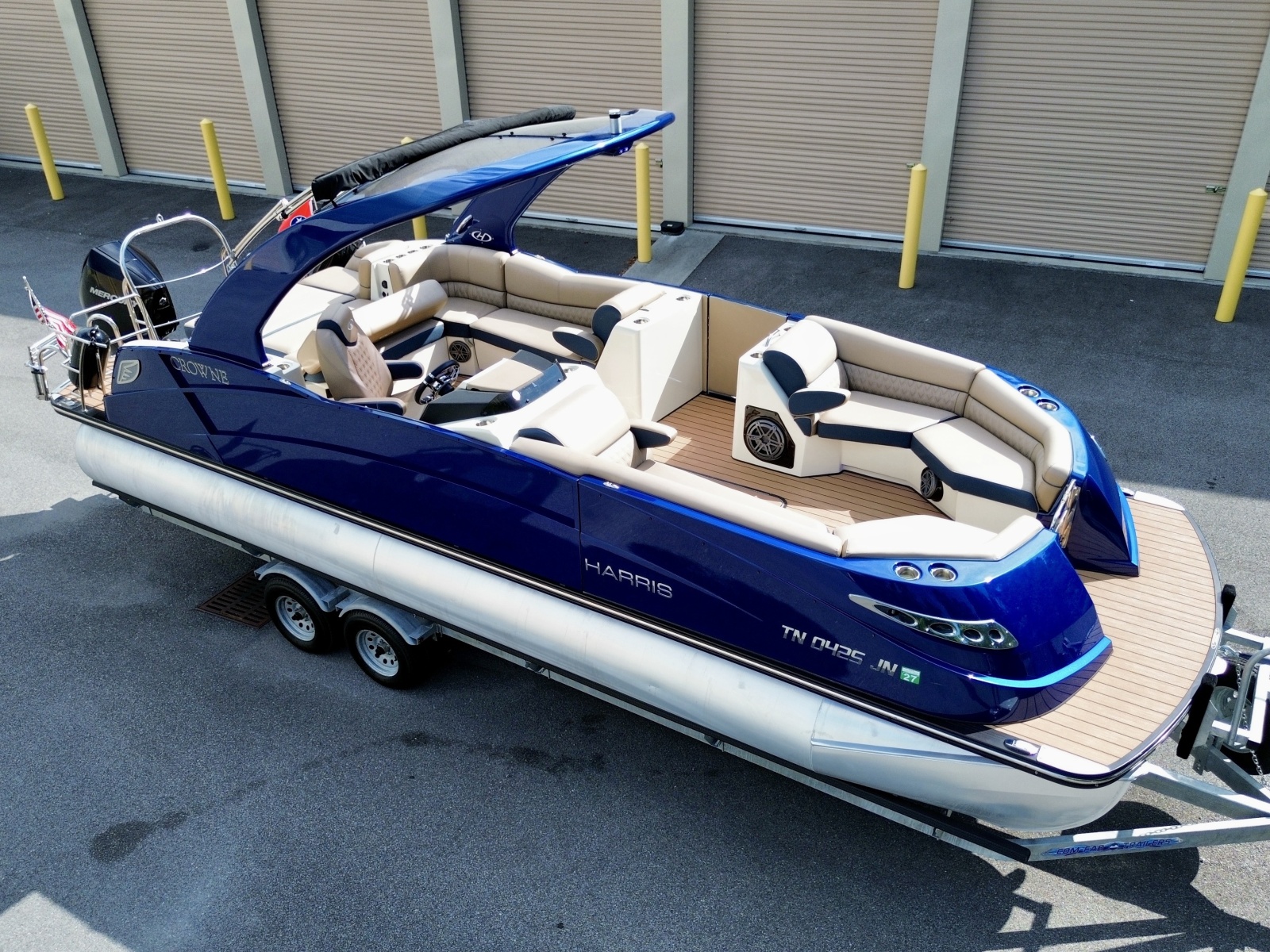 2019 Harris Crowne 250 SL Tritoon
