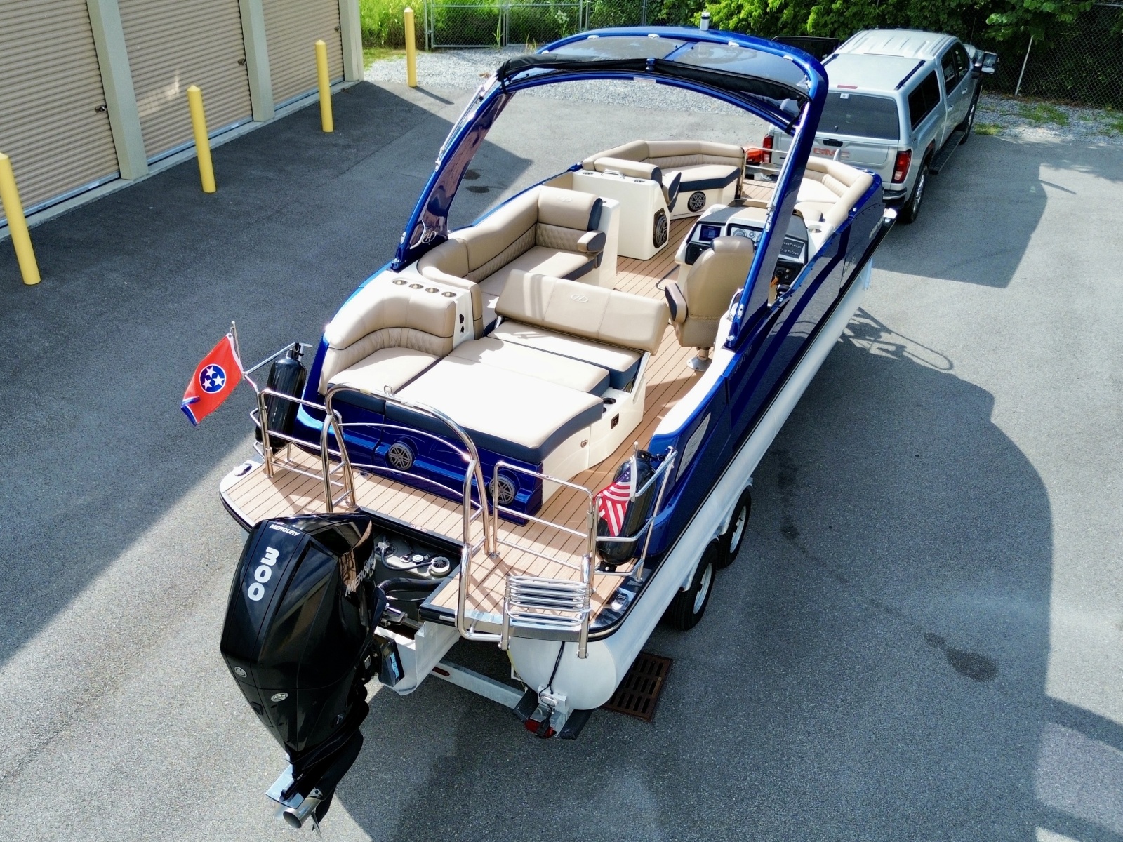 2019 Harris Crowne 250 SL Tritoon