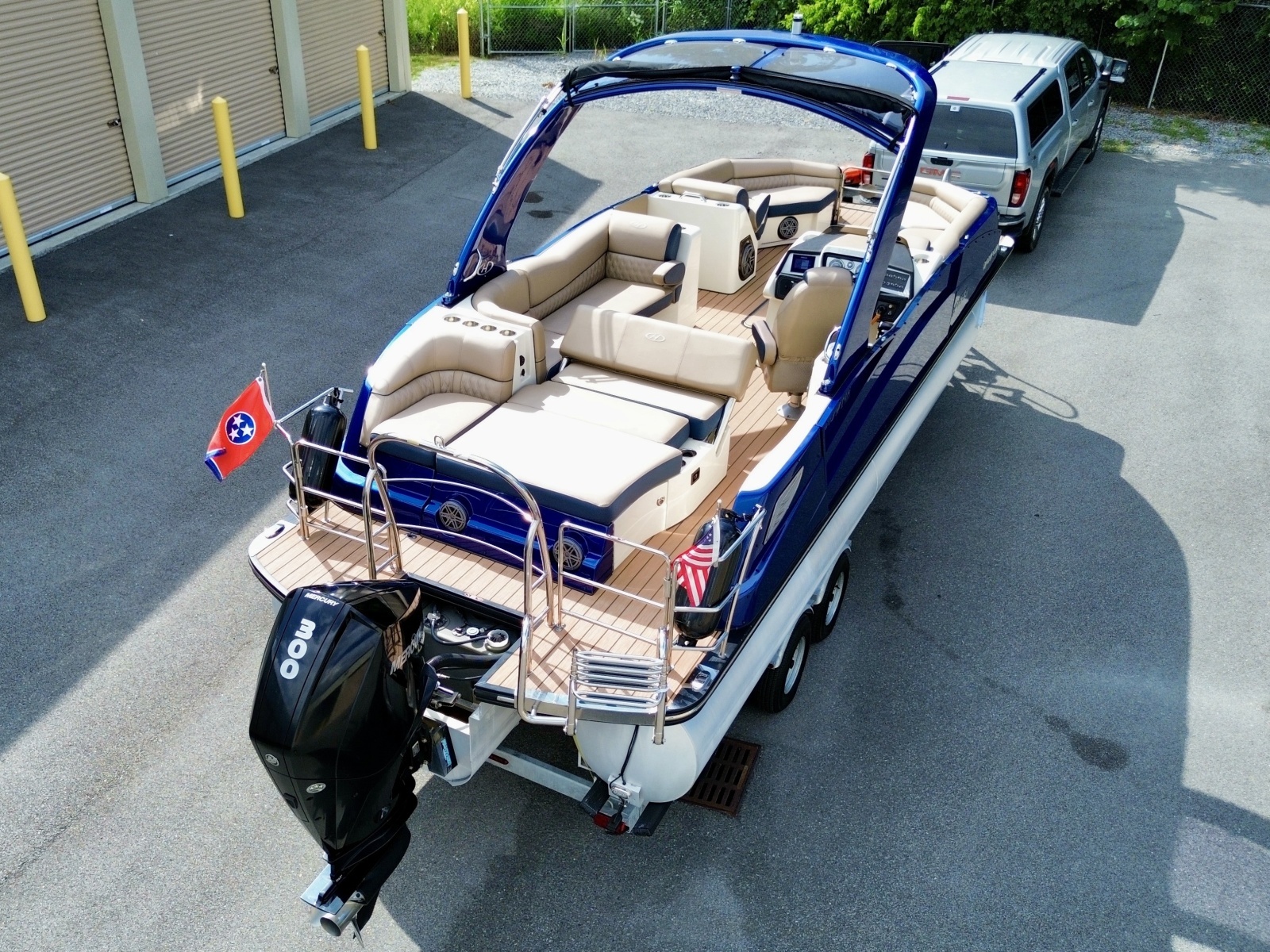 2019 Harris Crowne 250 SL Tritoon