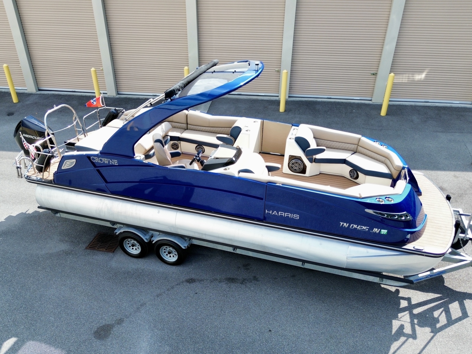 2019 Harris Crowne 250 SL Tritoon