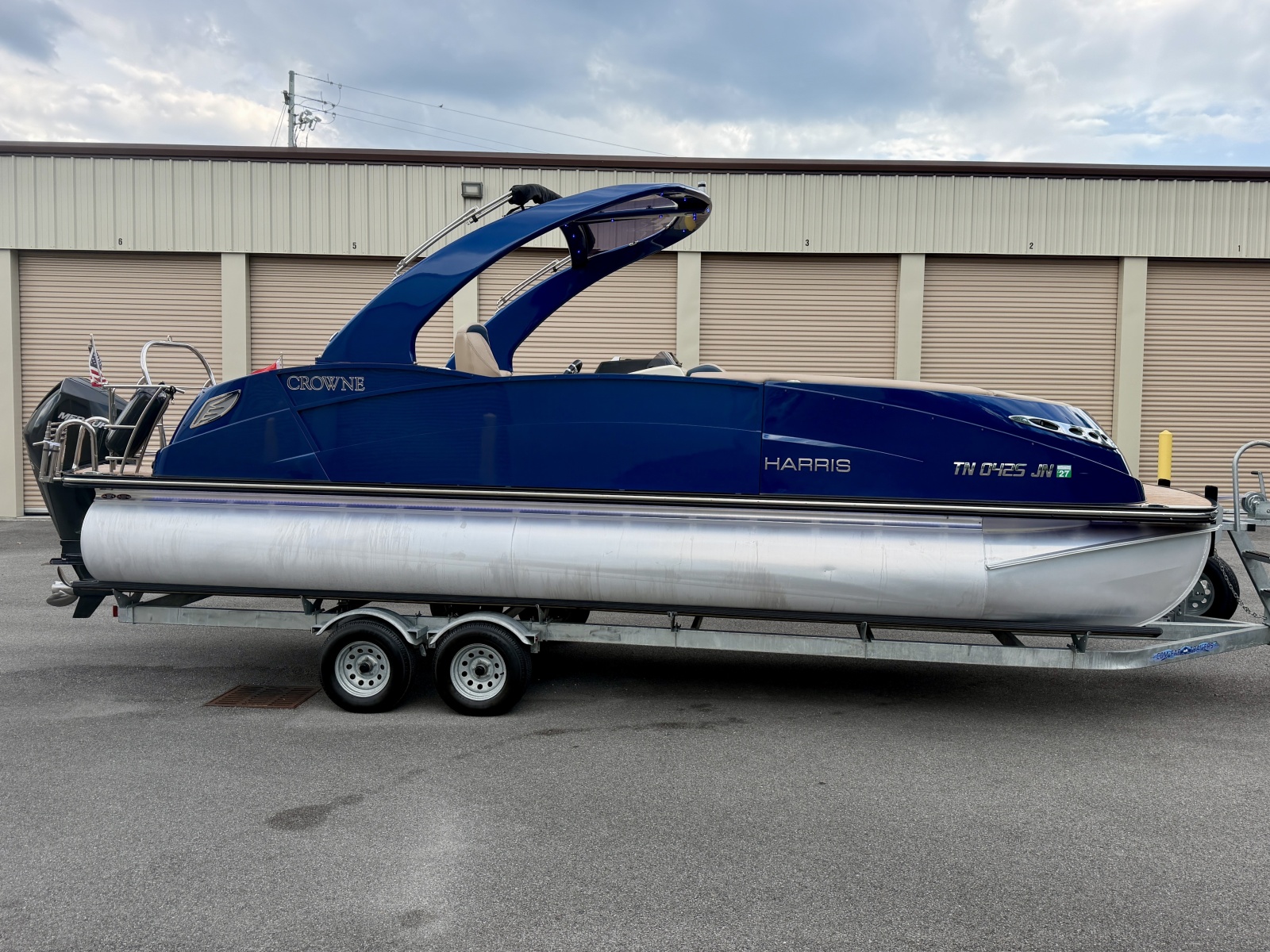 2019 Harris Crowne 250 SL Tritoon