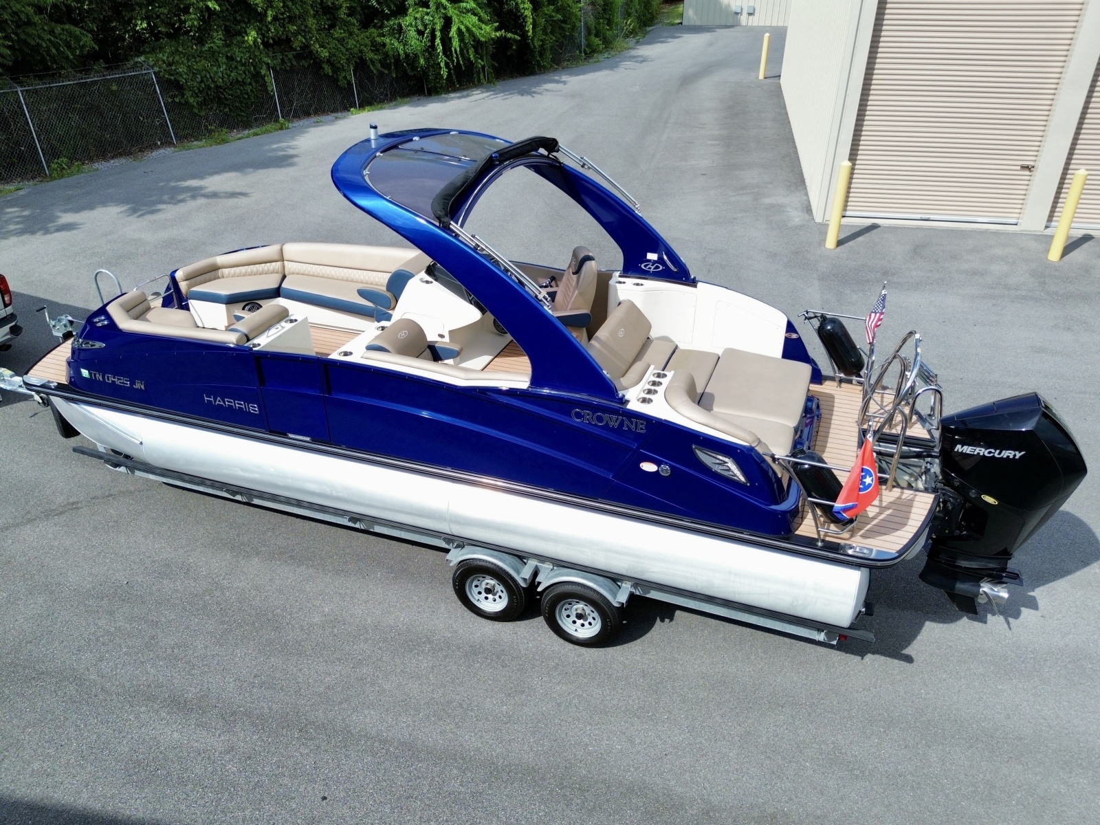 2019 Harris Crowne 250 SL Tritoon